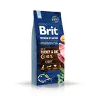 Brit Premium by Nature Light 15kg karma dla sterylizowanych psów 40% mięsa