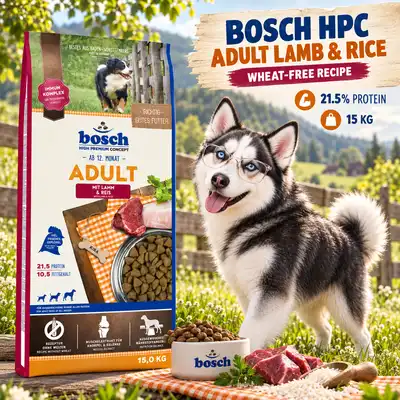 BOSCH JAGNIĘCINA Z RYŻEM 15KG Karma dla Alergików