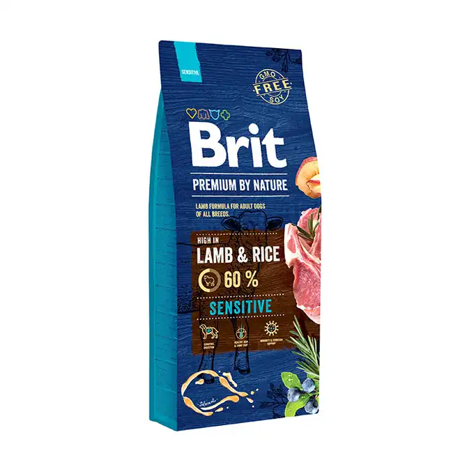 Brit Premium Lamb+Rice 15kg
