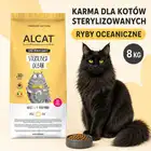 ALCAT Sterilized OCEAN dla kotów sterylizowanych 8 kg