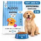 ALDOG PUPPY Pork 3kg monobiałkowa z wieprzowiną szczenięta średnie i duże