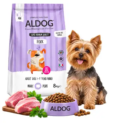 ALDOG PORK MINI monobiałkowa wieprzowina 8 kg małe rasy