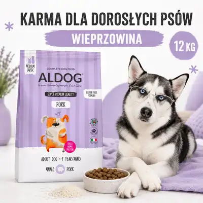 ALDOG Pork monobiałkowa wieprzowina 12kg
