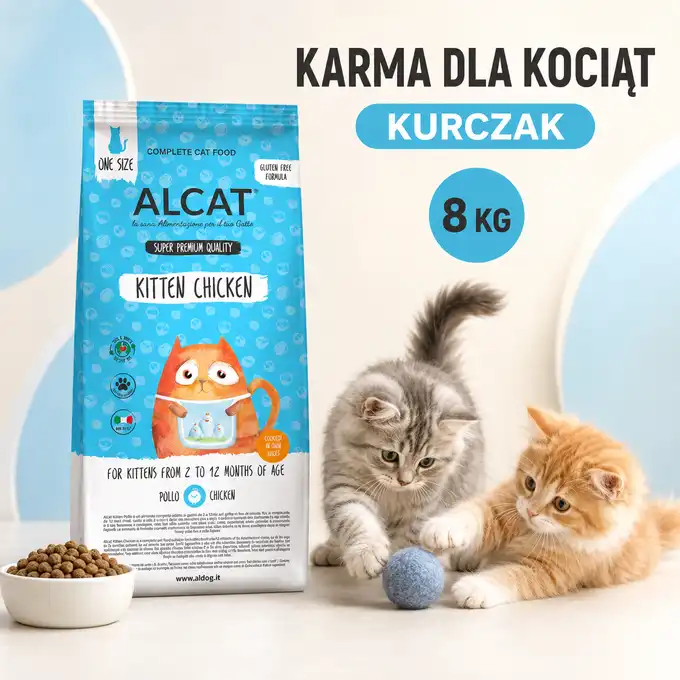 ALCAT KITTEN 8kg dla kociąt
