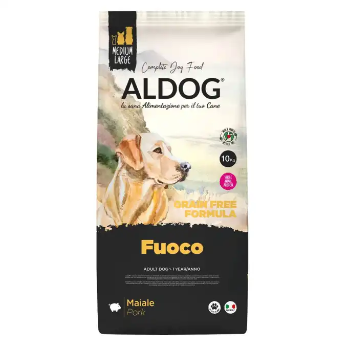ALDOG Grainfree FUOCO wieprzowina 10 kg