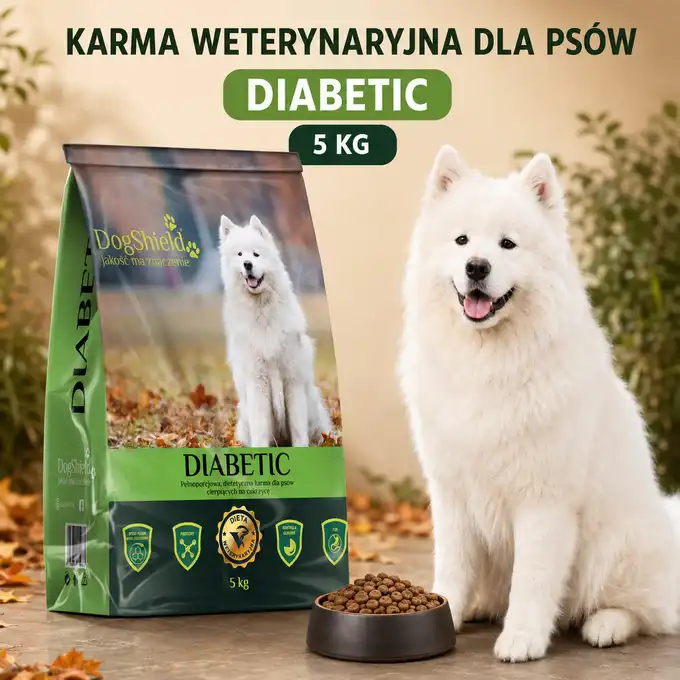 DogShield DIABETIC WETERYNARYJNA psy z cukrzycą 5kg