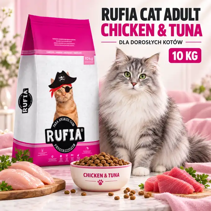 RUFIA CAT dla kotów dorosłych 10 kg