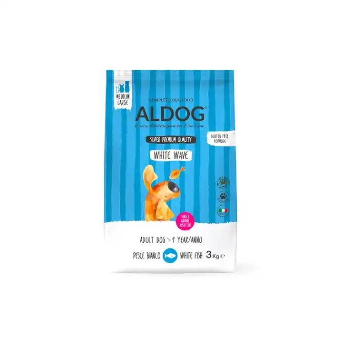 ALDOG White Wave MINI – monobiałkowa z białą rybą małe rasy 3kg (1)