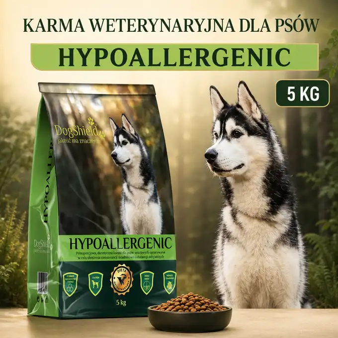 WETERYNARYJNA DOGSHILED Hypoallergenic dla psa 5kg