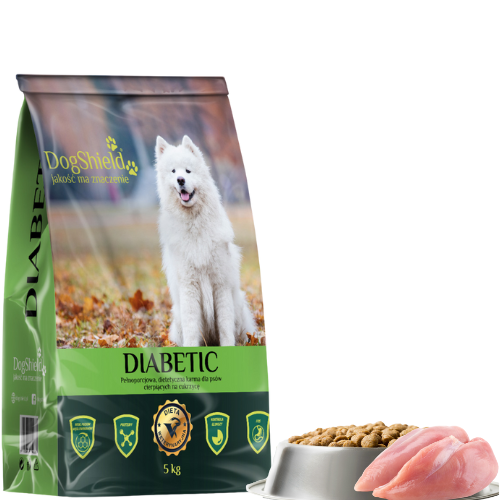 DogShield Diabetic — karma dietetyczna dla psa, opakowanie 5 kg
