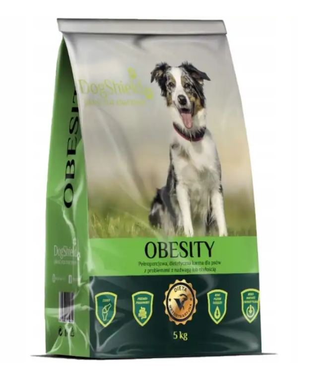 DogShield Obesity — karma dietetyczna dla psa, opakowanie 5 kg